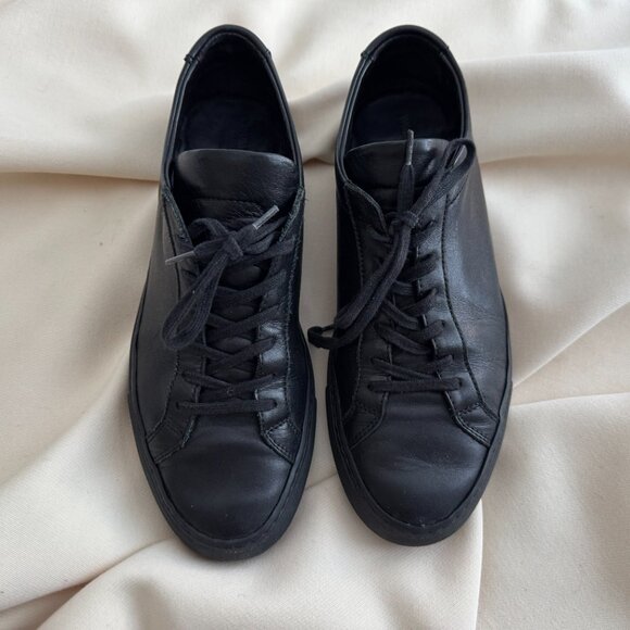 Common Projects Achilles Low Sneakers in Black, size 39 - Picture 2 of 7